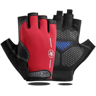 Cycling Half Finger Gloves for Men and Women Motorcycle Outdoor Sports Non Slip Fitness Breathable Leak Finger Climbing Thin Gloves