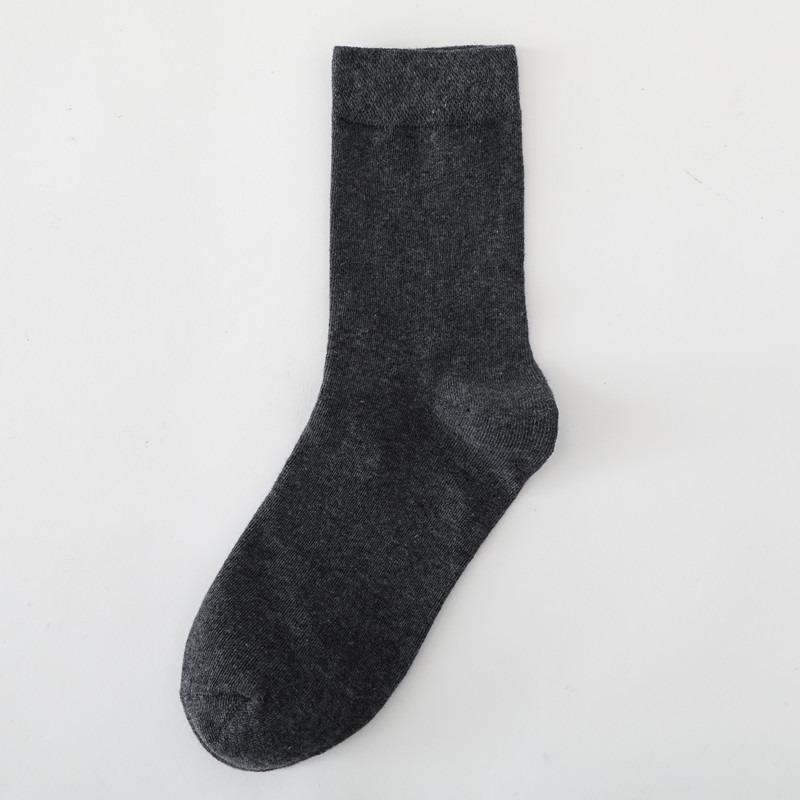 Herren Frühling und Herbst Schweißabsorbierende Deodorierende Business Lange Socken aus Baumwolle