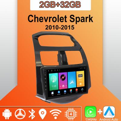 Android Carplay Car Radio For Chevrolet Spark 2010-2015 Multimedia Player Head Unit Stereo GPS Navigation BT WIFI 2+32GB