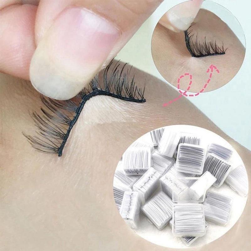 Reusable Self-Adhesive Glue-Free Eyelash Glue Strip False Eyelashes Makeup Tools Hypoallergenic Lash Adhesive Tape