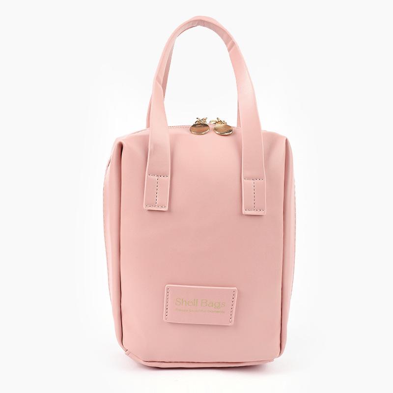 2023 Waterproof Leather Cosmetic Bag for Skin Care with Large Capacity
