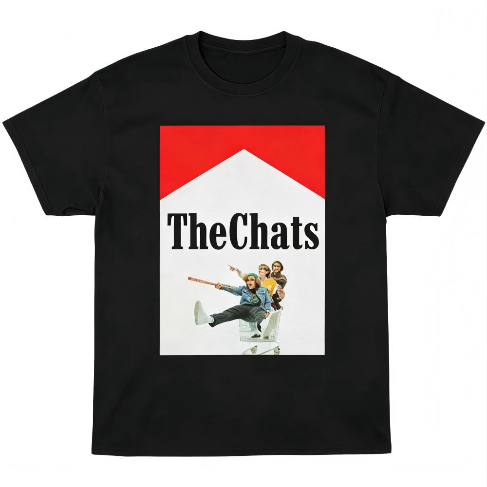 The Chats Band Black Graphic T-Shirt