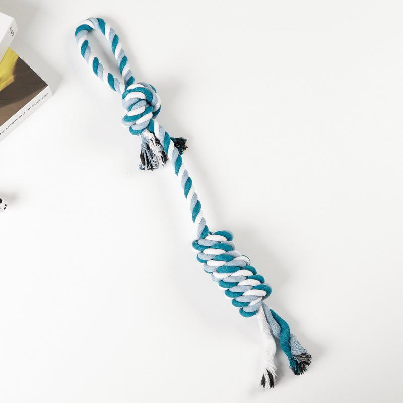 

Игрушка-веревка для домашних собак, прочная, устойчивая к укусам, жевательная игрушка для домашних животных для средних и больших собак, золотистого ретривера, питбуля, лабрадора, принадлежности