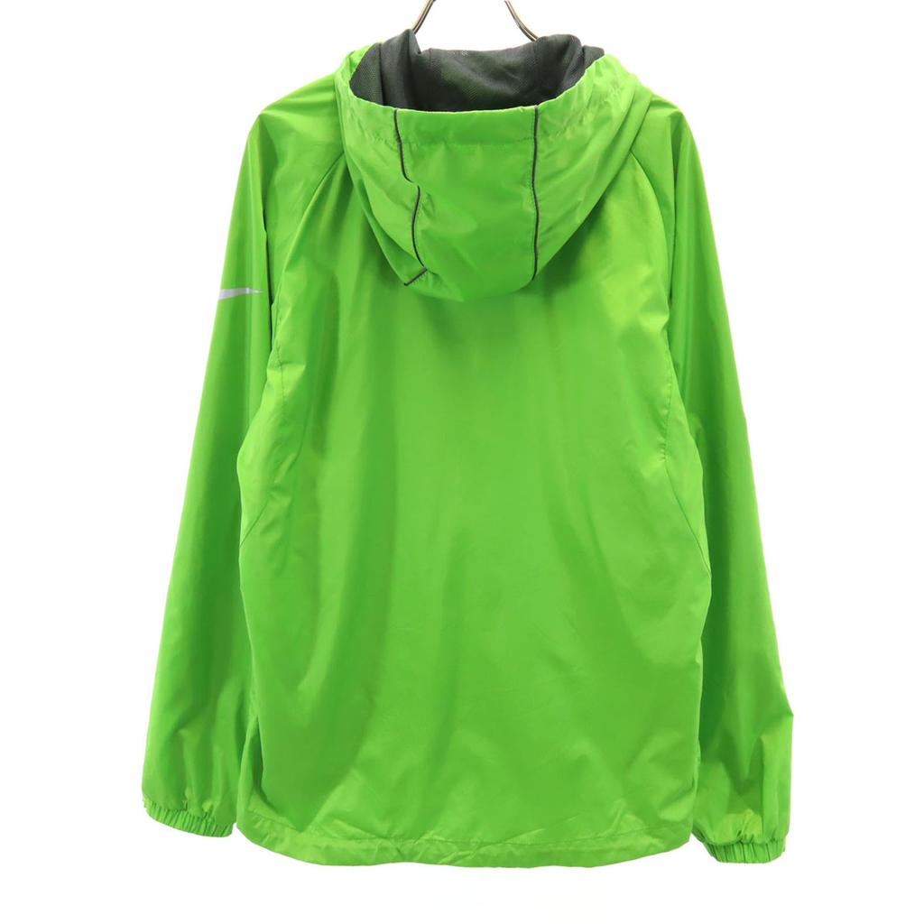 NIKE Windbreaker S Yellowish green Jacket Men's Used