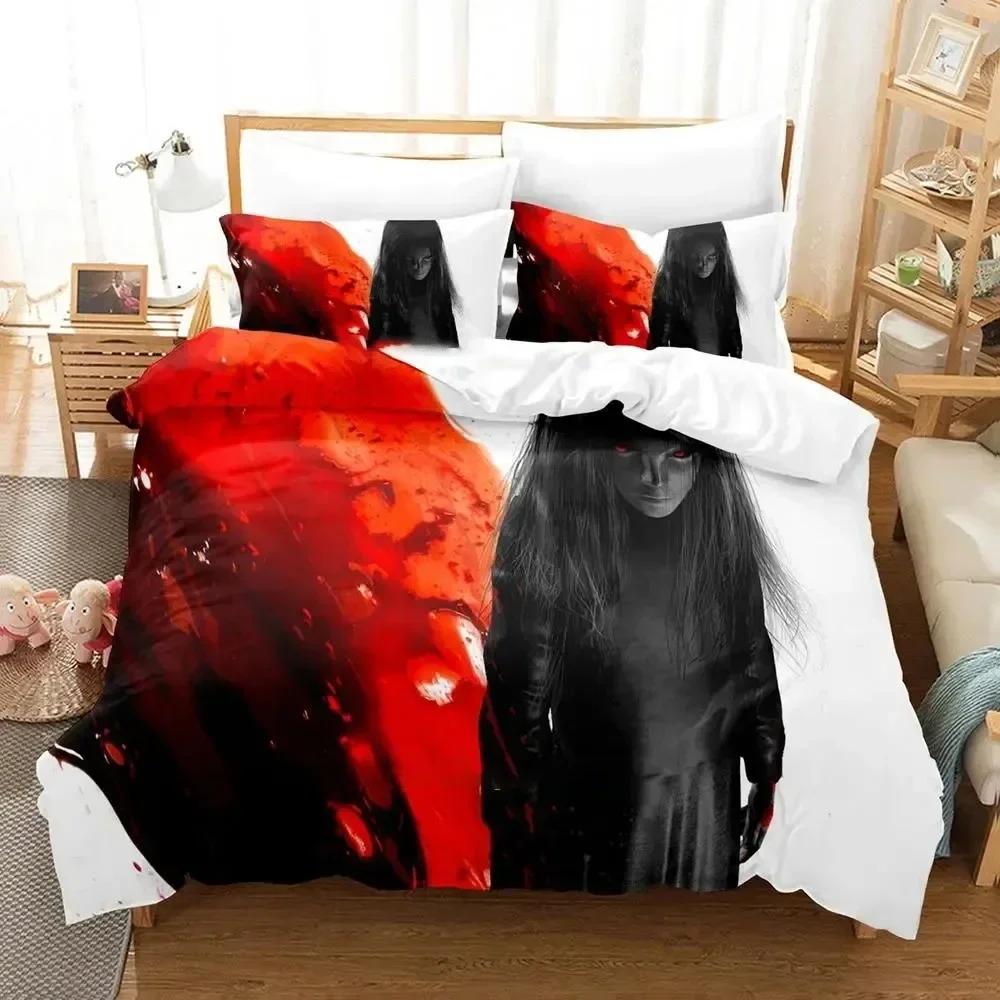 Luxury New 3D Print F.E.A.R. 2 Project Origin Bedding Set Duvet Cover Bed Set Quilt Cover Pillowcase King Queen Size Boys Adult