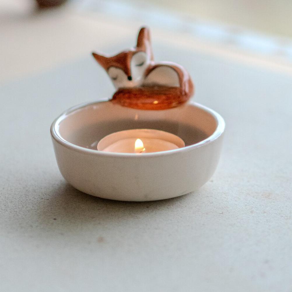 Cat Animal Candle Holder Warming Paws Scented Light Holder Cute Candlestick Lamp Holder Cartoon for Animal Lovers