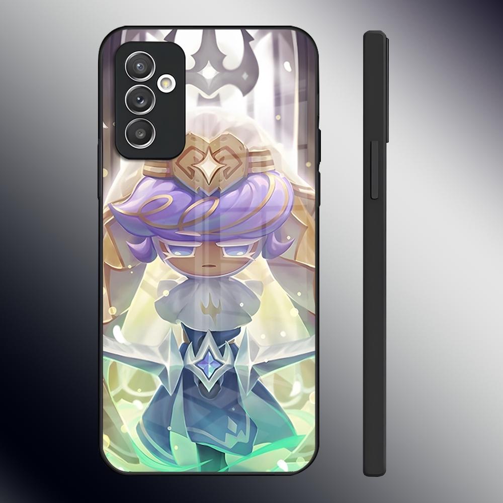 Korean Game C-Cookie Run Kingdom Phone Case For Samsung S24 Ultra S23 S22 S20 Fe S21 Plus A54 A34 A24 A53 A13 A16 Glass Cover