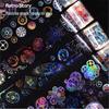 RetroStory Gear Rhapsody Series Original Laser Journal Decorative Collage DIY Tapes - Set of 6