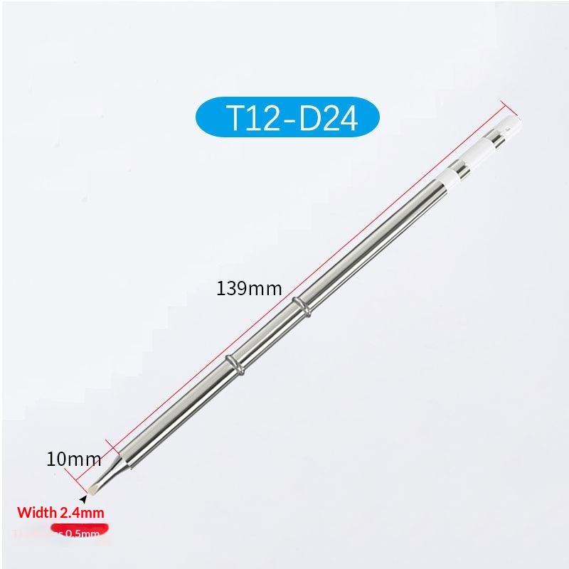 T12 Series Soldering Iron Tip High Accuracy Multi-use Replacement Fit for Hakko FX951 Electric Soldering Station