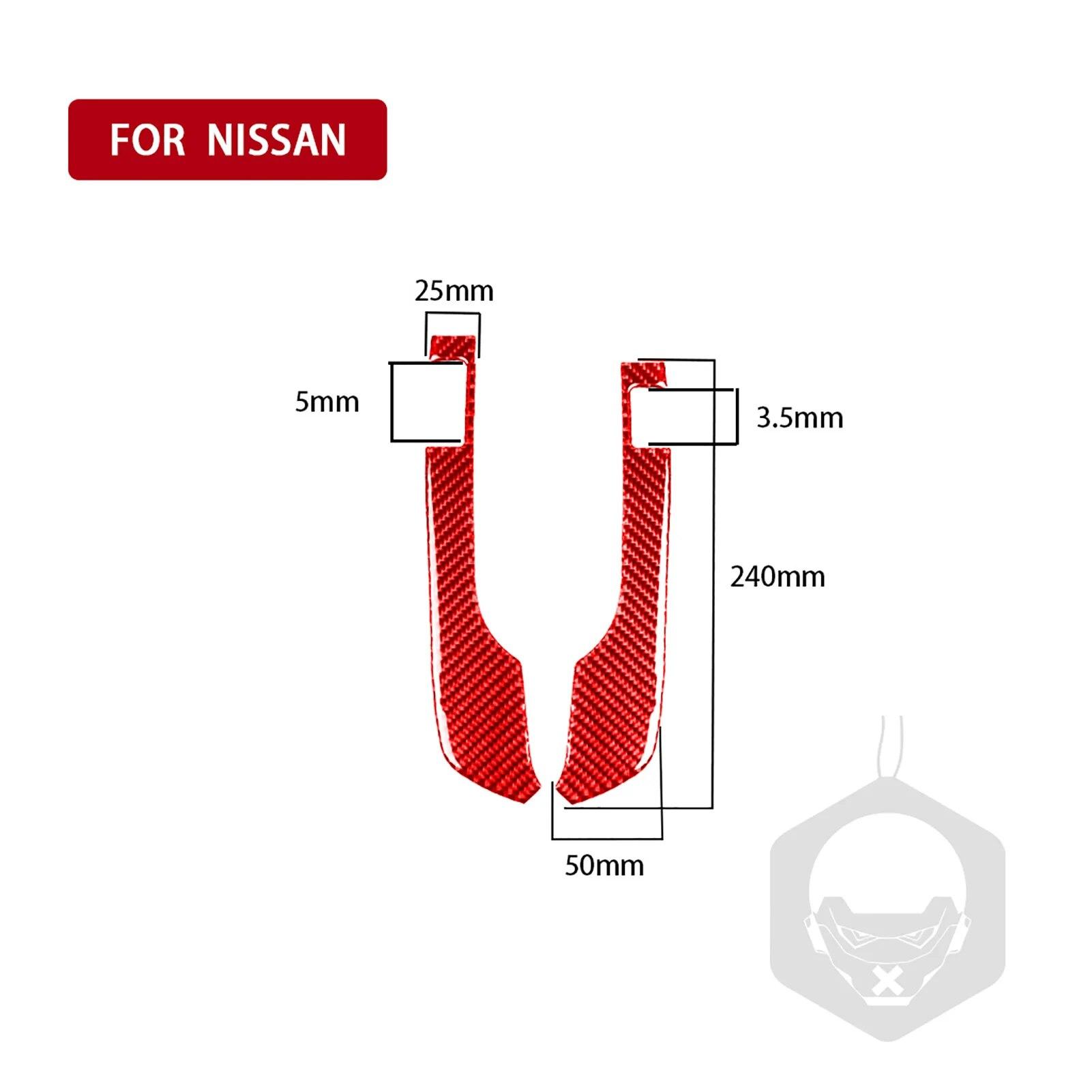 

2 шт. для Nissan GTR R35 2008-2016, автомобильный спидометр, декоративная крышка, наклейка, аксессуары для салона автомобиля, красное углеродное волокно RHD