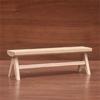 1/12 Scale Miniature Wood Chair/Table for Dollhouses Decoration and Diorama Scene Enhancement Furniture Figurine