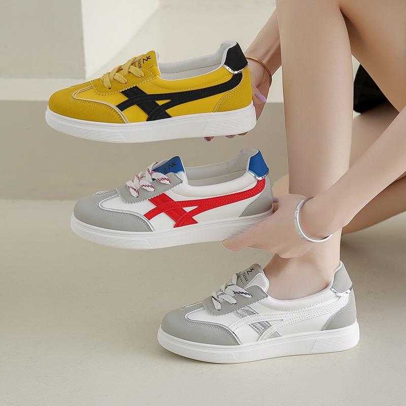 Little White Shoes Children's Spring New Female Students' Leisure Sports Versatile Board Shoes Street Shooting
