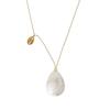 White Irregular Shell Pendant for Beach and Seaside DIY Accessories