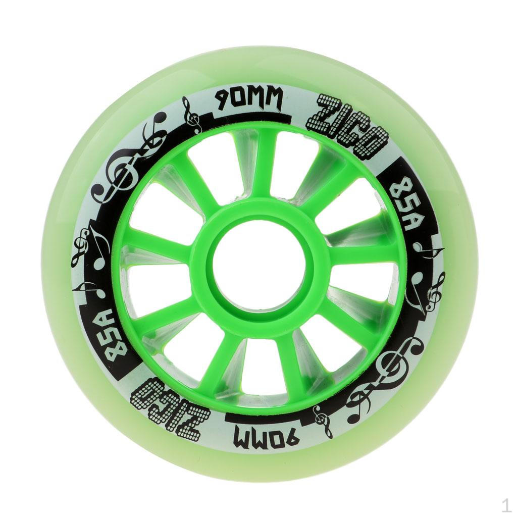 Buy Outdoor PU Roller Inline Skates Wheel Replacement Racing Wheels