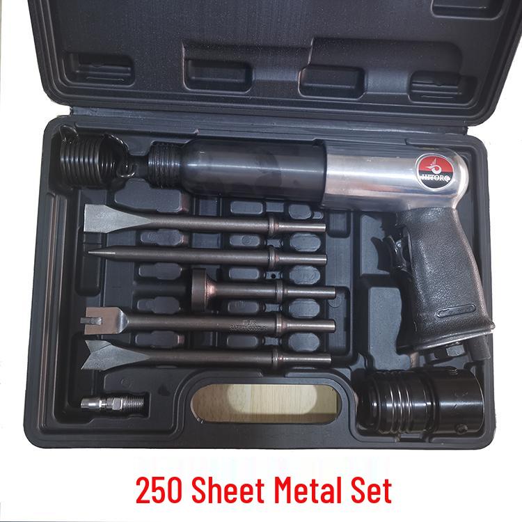 Hailiqi Pneumatic Chisel & Hammer Tool Set - Impact Hammer, Scraper, Pick Options (150, 190, 250)