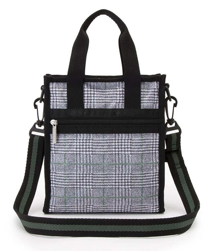 

Официальная сумка через плечо MINI Check [LeSportsac] N/S TOTE/3714 женская серо-зеленая