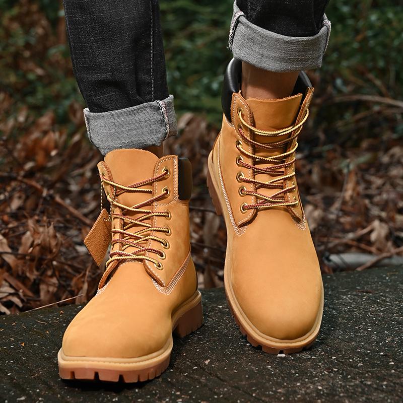 Yüksek Topuklu Botlar Yürüyüş Ayakkabıları Erkek Kaymaz Outdoor Ayakkabıları Erkek Moda Rahat Yumuşak Nefes Alabilir Günlük Spor Ayakkabıları Ayakkabı Erkek