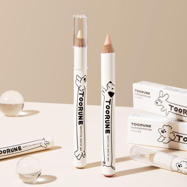 TOORUNE - Cute Dachshund Sparkling Aegyo-Sal Pen - 3 Colors 111# Moonlight - 1.9g