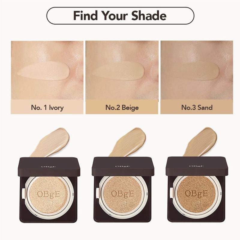 OBgE - Perfect Homme Cushion - 3 Colors