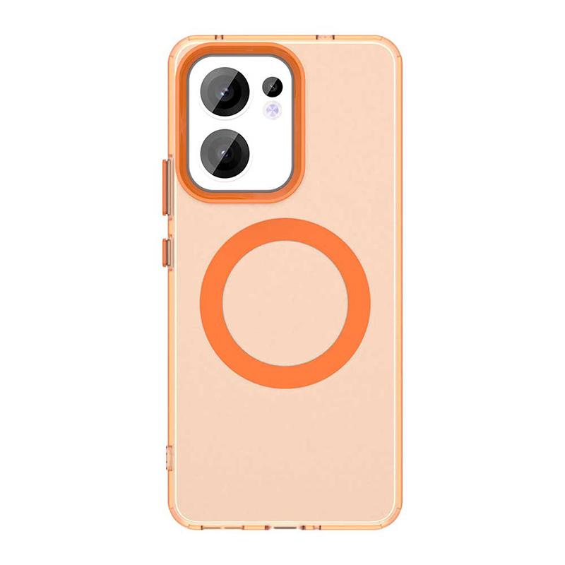For OPPO Reno 13F Candy Color Magnetic Silicone Phone Cover Suitable For OPPO Reno 13F Fashion Women's Phone Case For Reno 13 F