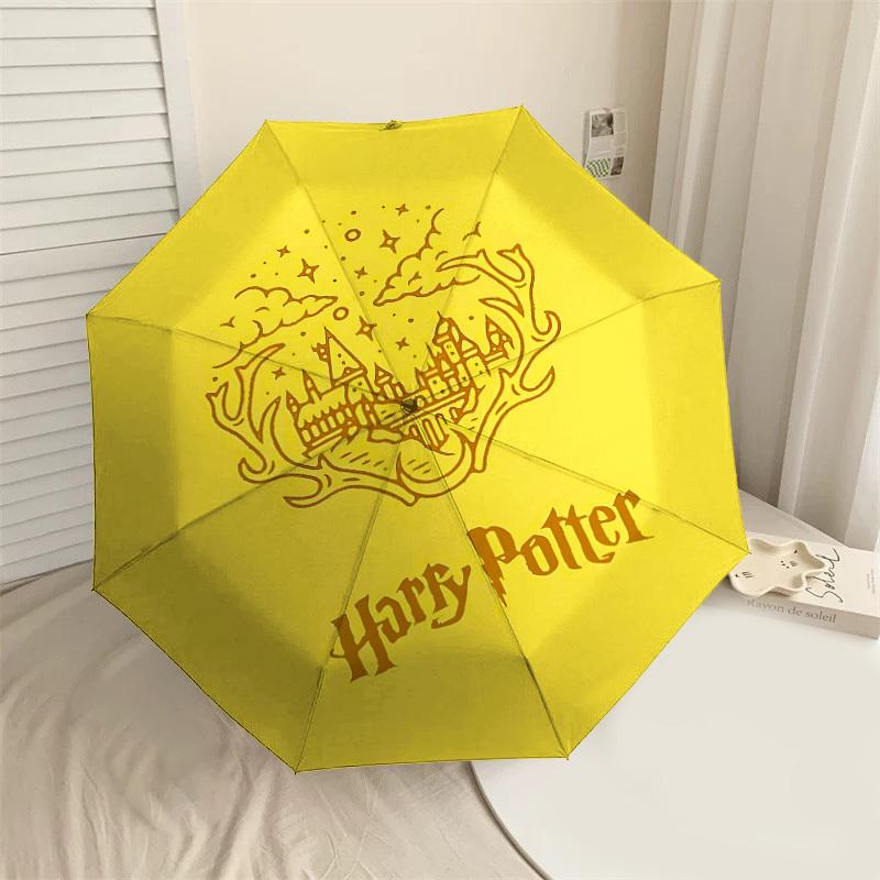 1PC Warner Castle Stars Umbrella-8-Rib Reinforced, Automatic Open, Lightweight & Durable-A31