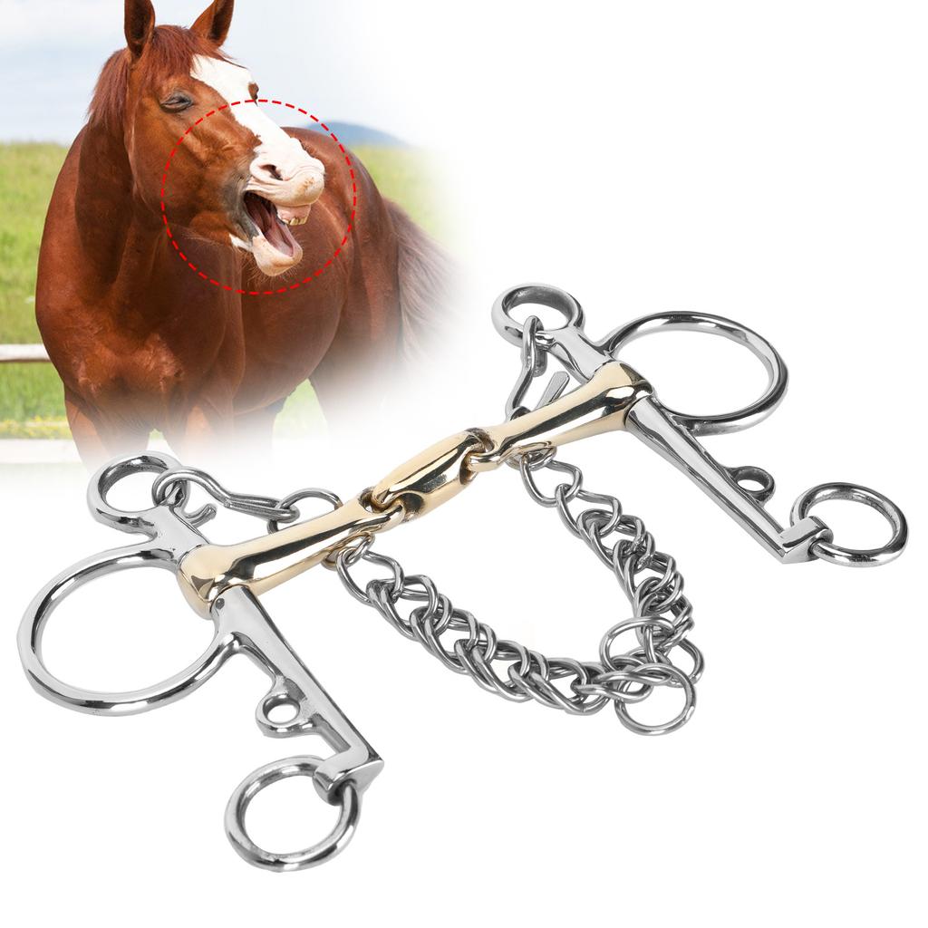 Akcesorium do bitów Pelham ze stali nierdzewnej Akcesorium do złącza z mosiądzu krzemowego