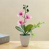 New Artificial Orchids Fake Butterfly Orchids Bonsai Outdoor Indoor Office Potted Plants Family Weddings Party Decorations