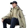 Jacket Men's 3-in-1 Fleece Down Liner Removable Women's Travel Warm Mountaineering Suit