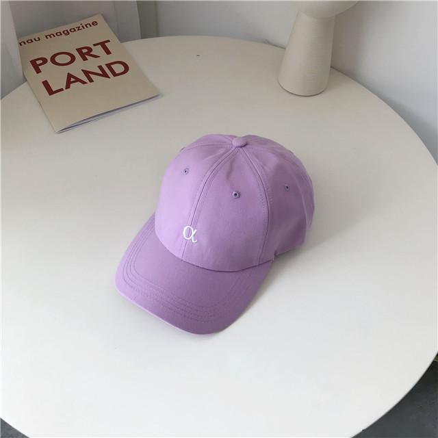 Adjustable Pink Trendy Baseball Cap With Sunshade And Breathable Material Cotton