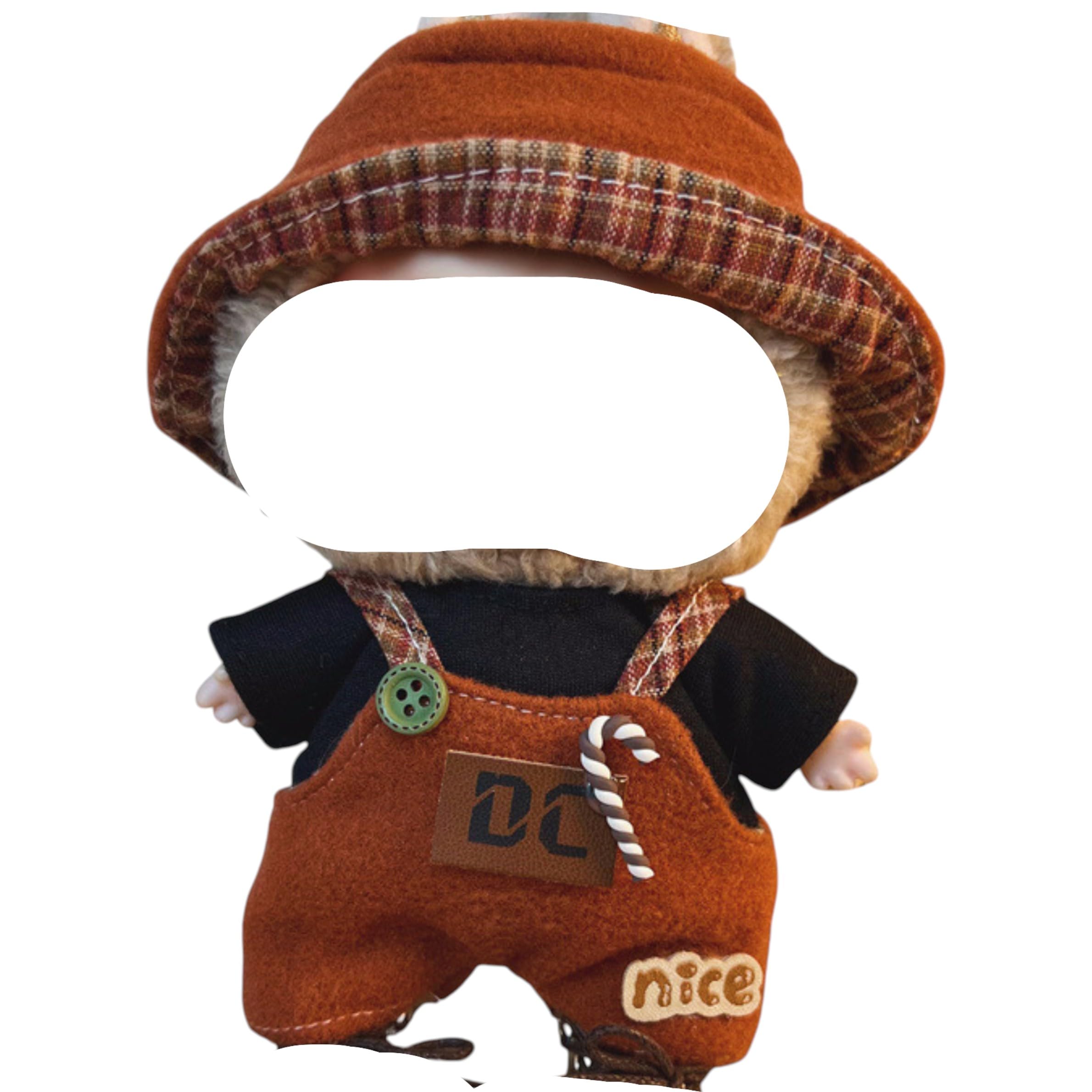 

AXLUCE Lovebu Clothes, Hat, Plush Clothes (D)