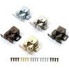 15set Wardrobe Door Buckle Cupboard Door Double Roller Catches Cabinet Door Wardrobe Door Latches Easy To Installation