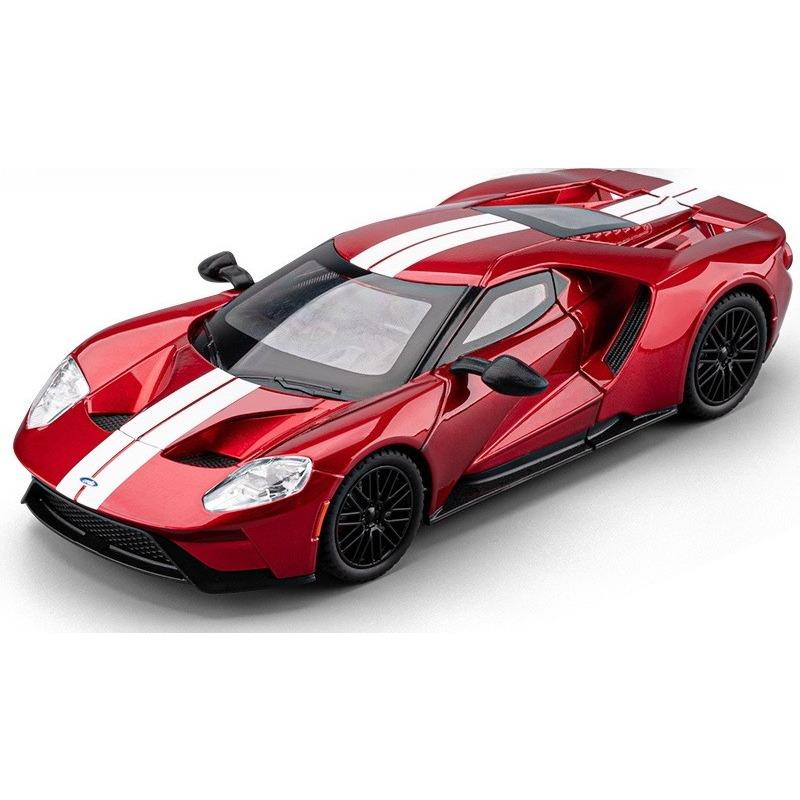 Large 1/24 Ford GT Car Model Alloy Simulation Supercar Collection Ornaments Children's Toy Car Boy Holiday Gift