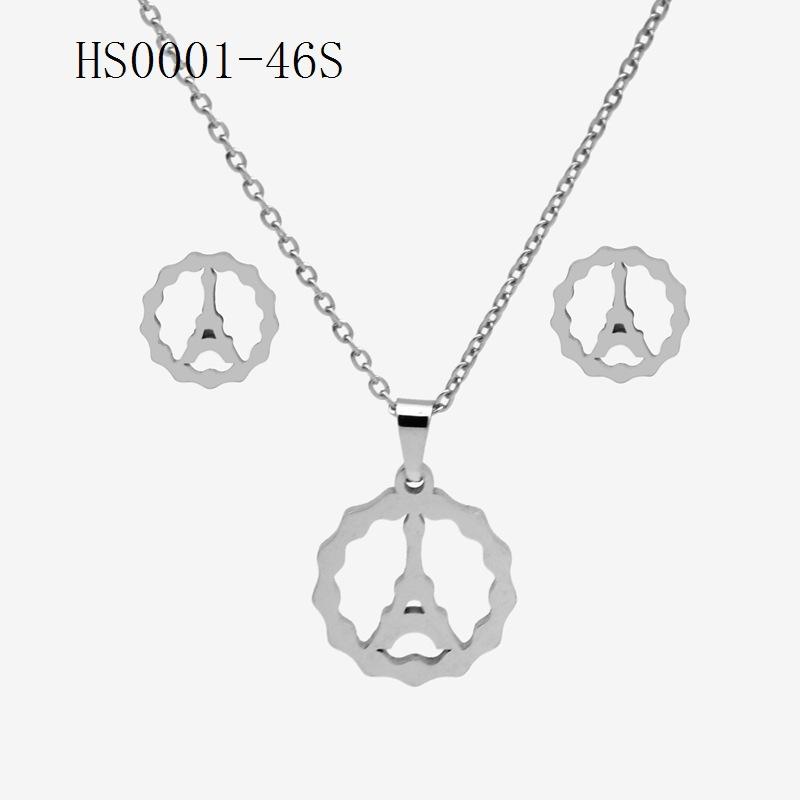 1 комплект элегантных женских подвесных ожерелий с подвесками и серьгами для пирсинга — фото 41