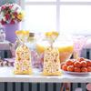 Bee Candy Bags Happy Birthday Party Decor Kids Favors Gifts Cookie Bags Transparent Plastic Candy Bags Birthday Party Supplies