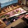 Beliebter Anime Mauspads Große Gaming Tischunterlage Rutschfest Laptop Tablet Großes Mauspads Xxl Matte Mini PC Spielmatte Mit Verriegelter Kante