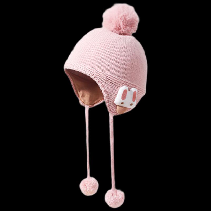 

Lemonkid Baby Winter Wool Earflap Knitted Hat