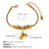 Fashion DIY Diverse Pendant Bracelet Non-fading Gold-plated Light Luxury Bracelet Jewelry