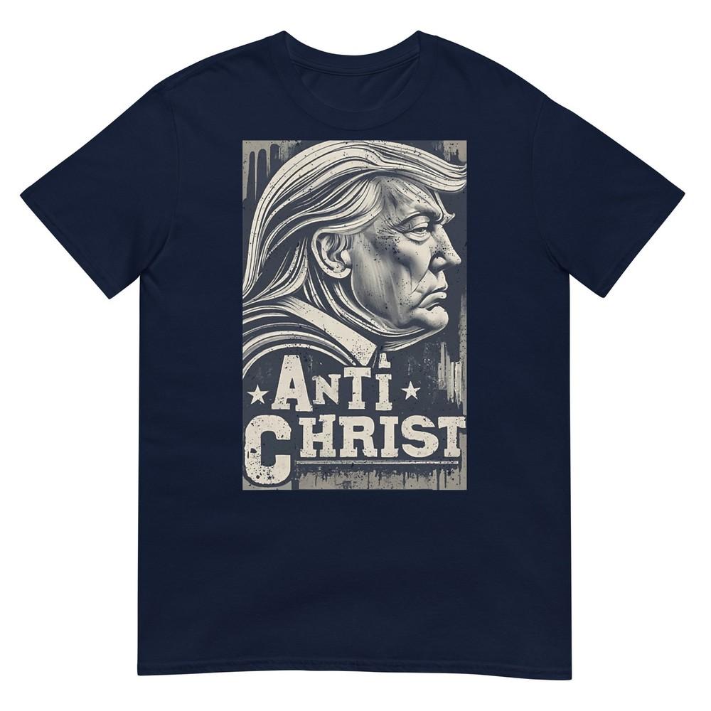 Funny Trump Anti Christ Jesus Christian Faith Tee TShirt S