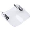 Motorcycle Front Windshield Unbreakable PMMA Panel Front Wind Deflector with Mount Bracket for Scrambler 400X 2023 2024