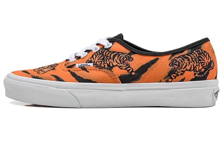Кеды Vans Unisex Authentic Низкие Черный/Оранжевый VN0A5KRDORA 36