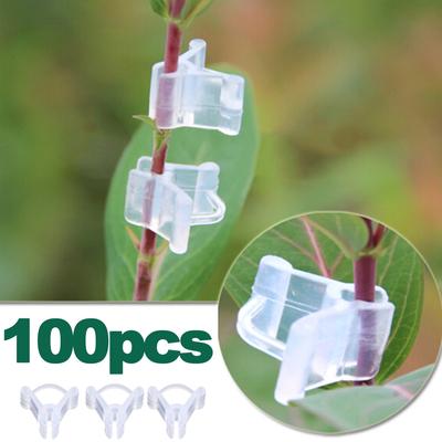 100Pcs/Set Plants Grafting Clips Garden Vine Grafting Clip Gardening Tools