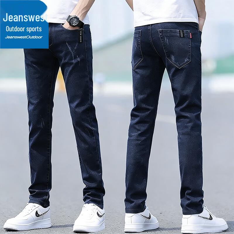 Jeanswest Men s Slim Straight Casual Jeans 36