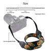 Style Double Cotton Yard Colorful Pattern Shoulder Neck Strap Camera Strap Bags Wristband Replacement for Canon SLR