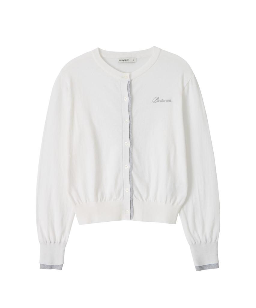 PANDORAFIT Lumière Line Cardigan (Ivory)