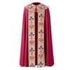 European Medieval Court Cloak Costume for Halloween & Stage Performances