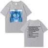 Fashion 2025 Virgin Album Double Sided Print Tee shirt Lorde Singer Graphic short sleeve Men Women t-shirts 100% Cotton Unisex