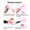 New PU Badminton Handle Wrap Tape Non-slip Sweat-absorbent Badminton Racket Handle Grip Print Tennis Handle Tape