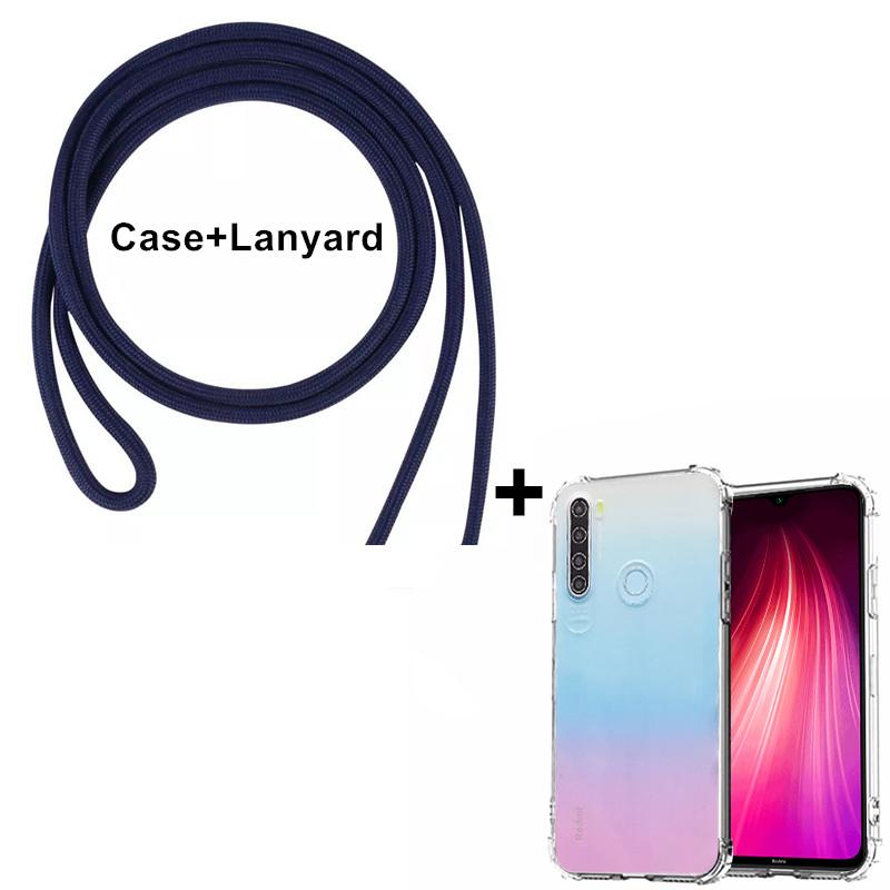Transparente Silicone Housse avec Cordage Lanyard Case Noir Tour de Cou Lani/ère en Corde Etui de T/él/éphone avec Cordon Collier pour Xiaomi Mi 10T // Mi 10T Pro Coque