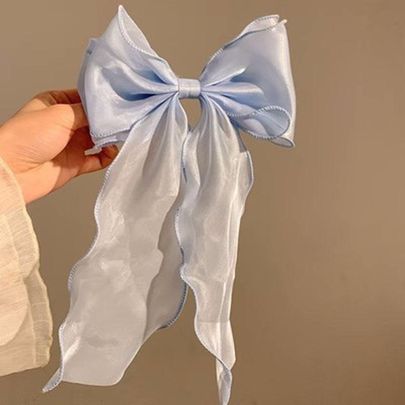 

1 шт. Модные однотонные большие заколки-банты для волос для женщин, девочек, для вечеринок, аксессуары для волос