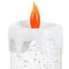 A84E-Festive For Christmas Decoration Candles Led Flameless Lights For Holiday Decor Santa Claus Snowman For Christmas
